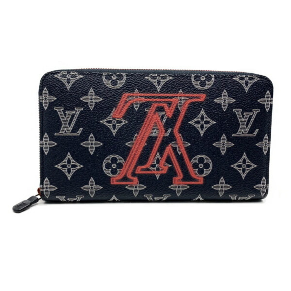 Louis Vuitton Wallet Upside Down Zippy Organizer NM Round Zipper Long
